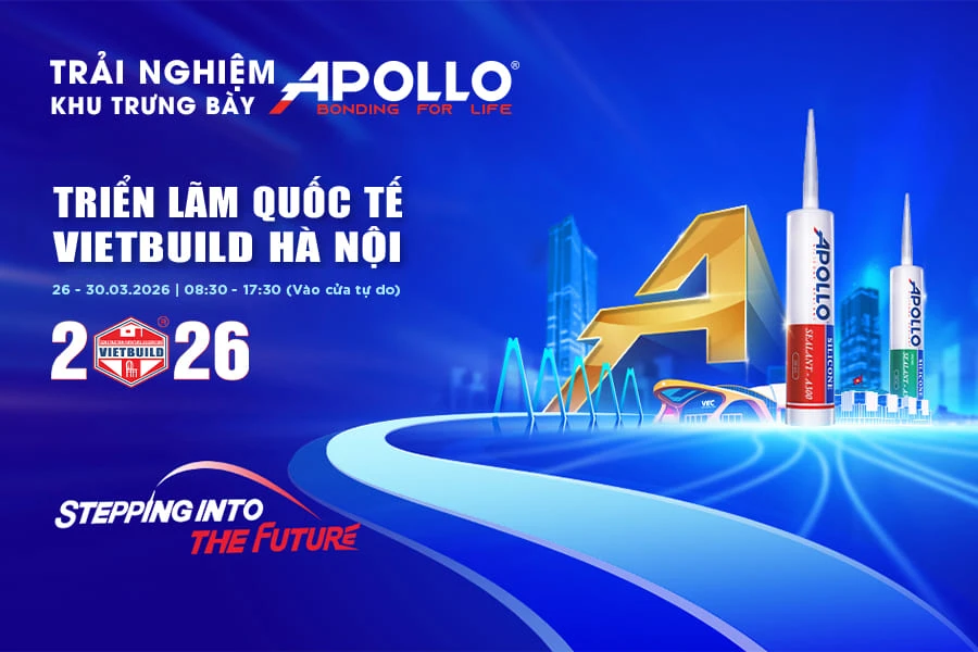 Bật mí gian hàng của Apollo Silicone tại Vietbuild Hà Nội 2026